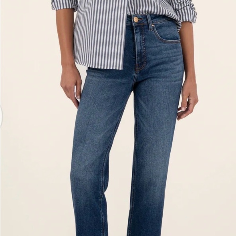Kut from the Kloth Fab Ab Elizabeth Light Blue Denim Jeans
